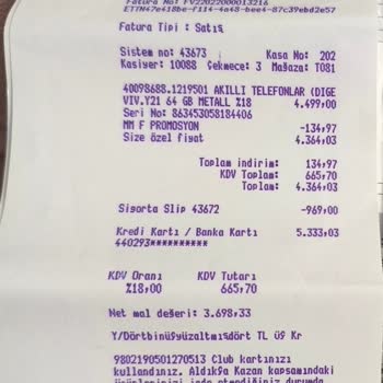 Media Markt'ta Kasko Hizmeti Ve Tazminat Sorunu