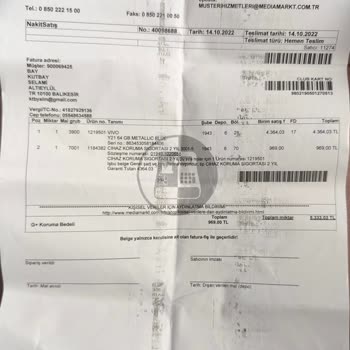 Media Markt'ta Kasko Hizmeti Ve Tazminat Sorunu