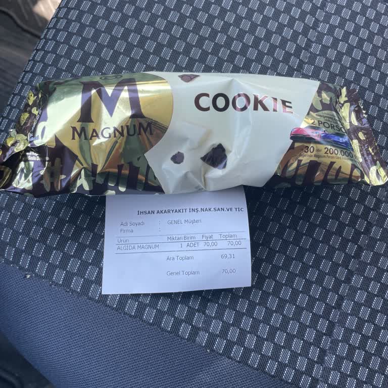 Shell İstasyonunda Algida Magnum Fiyat Farklılığı