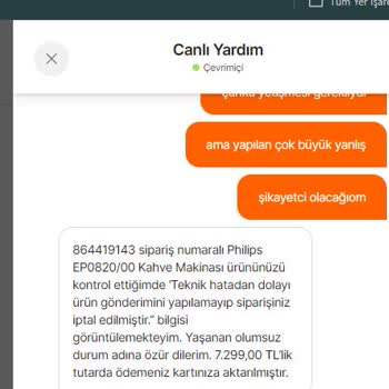 Hepsiburada Paranızı Kullanıyor Ürün Göndermiyor