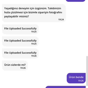 Getir Büyük Bozuk Tavuk İadesi