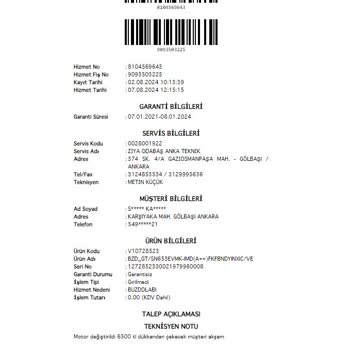 Vestel Buzdolabı Motor Kartı Ve Motor Arızası