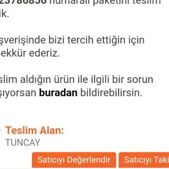 Aras Kargo Teslim Edilmeyen Kargonun Teslim Edildiği İddiası