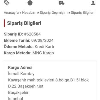 Uygunparca.com Kargom Ürünüm Gelmedi. İlgilenen Yok