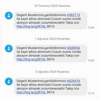 Aras Kargo İlgisizliği Ve Yanlış Bilgi Vermesi