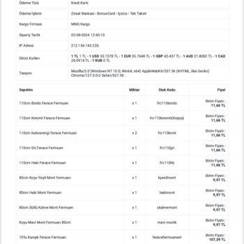 Terziyedair.com Profesyonellikten Uzak Bir Site 12 Gündür Ürünlerim Kargoya Verilmedi