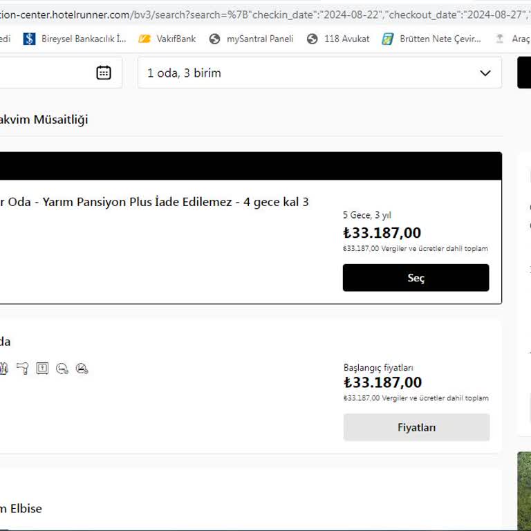 Çam Thermal Resort & Spa Convention Center Rezervasyon Sürecinde Yaşanan İletişim İndirim Sorunları