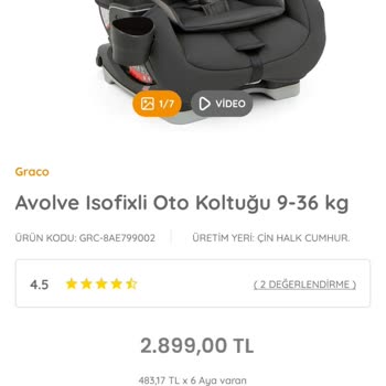 Ebebek Graco İndirim Var Diyor Fakat Fiyatı Yükseltip Yapıyorlar