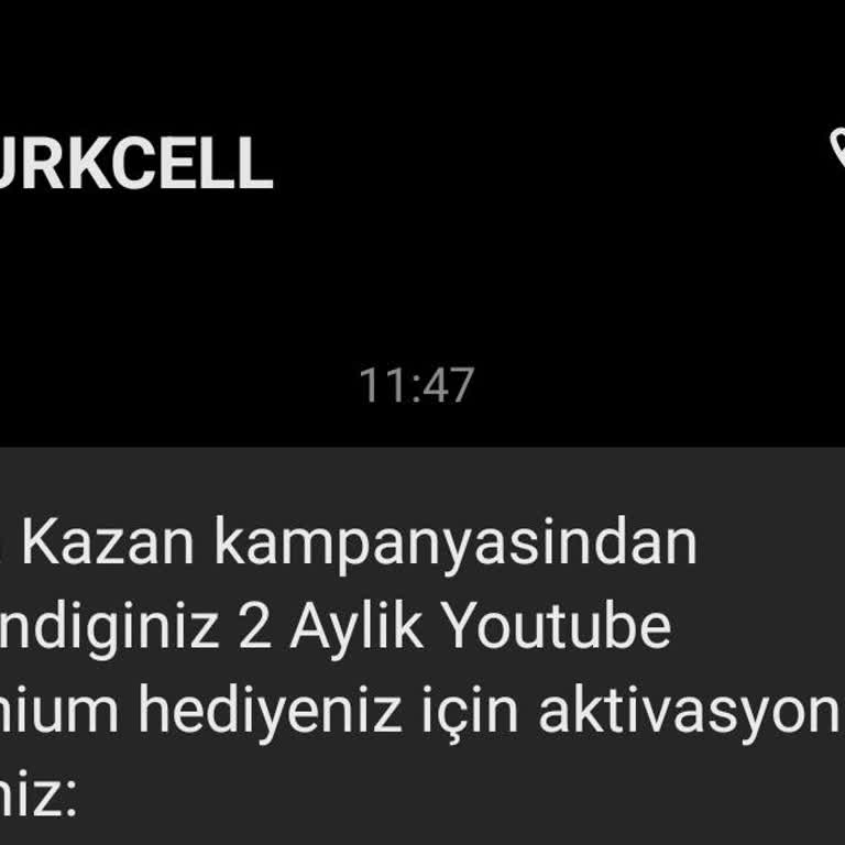 Turkcell Salla Kazan'da Ücretsiz YouTube Premium Sorunu