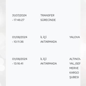 PTT Kargo Kargomu Almak İstiyorum Artık