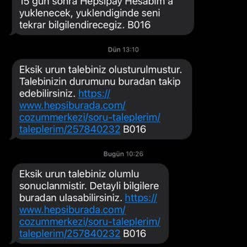 Hepsiburada Kendi Sattığı Ürünü Göndermiyor