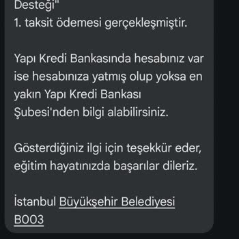 İBB Genç Üniversiteli Bursu Bankanın Sistemlerinde Görünmüyor