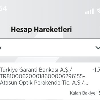 Gaziantep Prime Mall Atasun Siparişi Oluşturmamışlar Çözüm Yok!