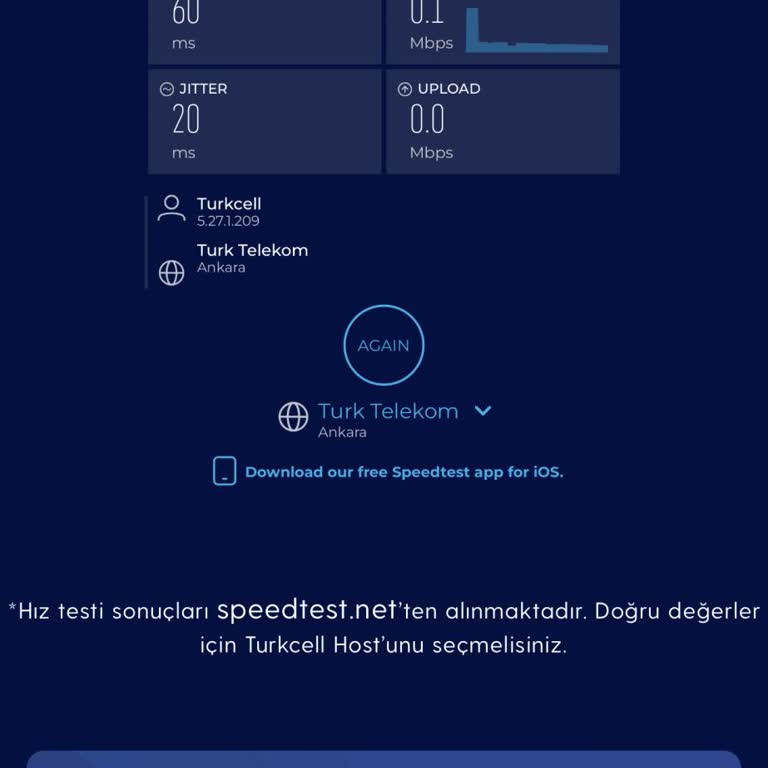 Turkcell Kontrat Sonunda İnternet Hızının Düşmesi