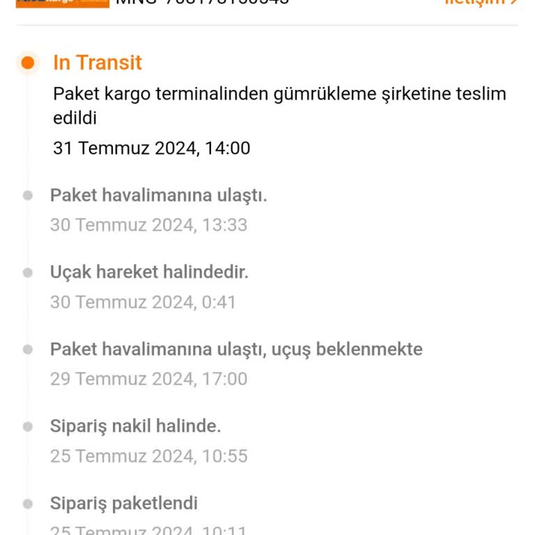 MNG Ve Temu Mağduru