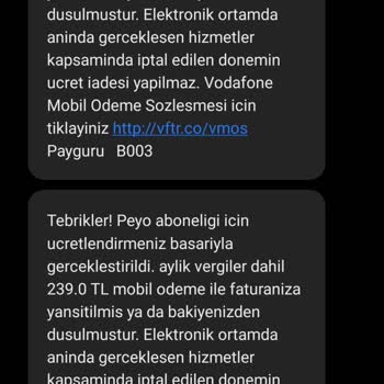İzinsiz Yapılan Abonelikler ve Yüksek Fatura Şikayeti