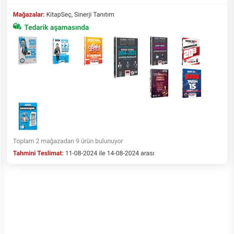 Kitaplarımı Gönder Kitapsec