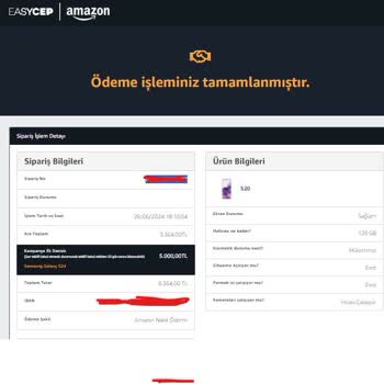 EasyCep Kampanya Ek Destek Ödemesini Yapmıyor.