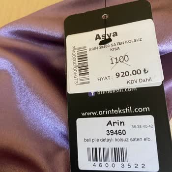 Tüketici Hakları Derneği Değişim İçin Elbisemi Geri Almadılar