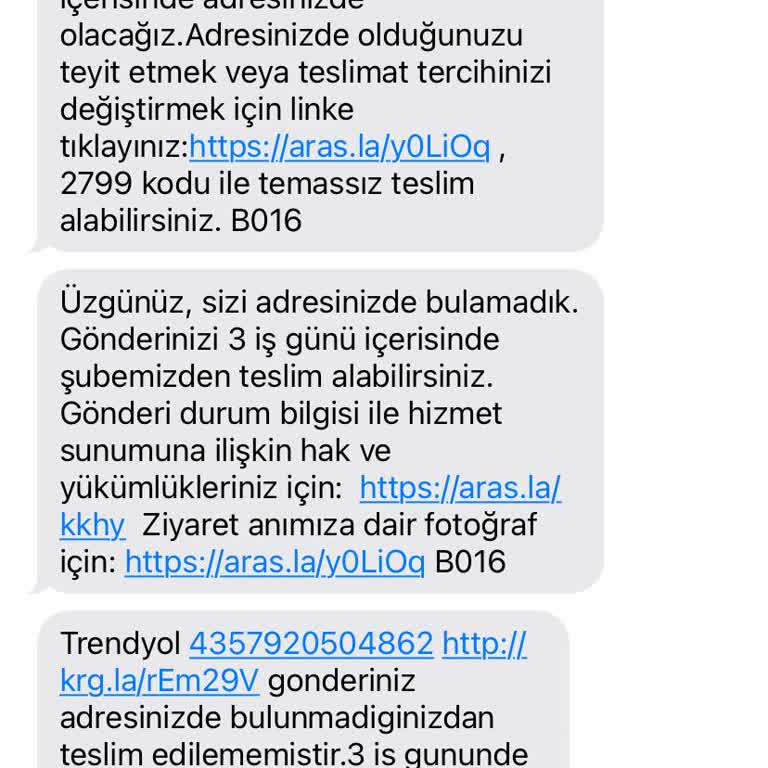 Aras Kargo Teslim Olmayan Kayıp Kargo
