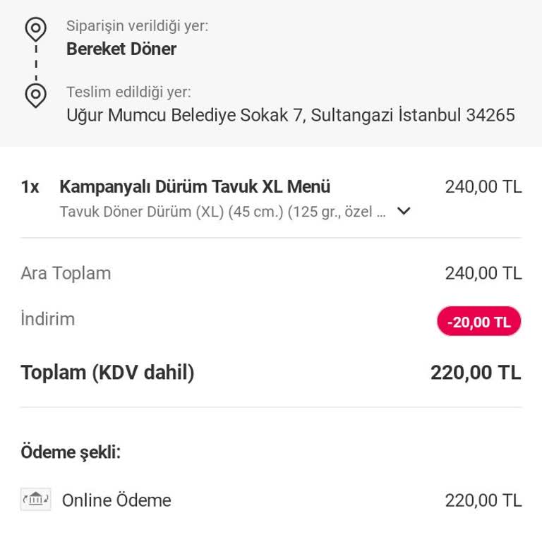 Yemek Sepeti Arkadaşını Davet Et