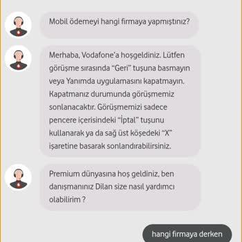 Vodafone Fatura Sorunu ve Müşteri Hizmetlerine Ulaşamama