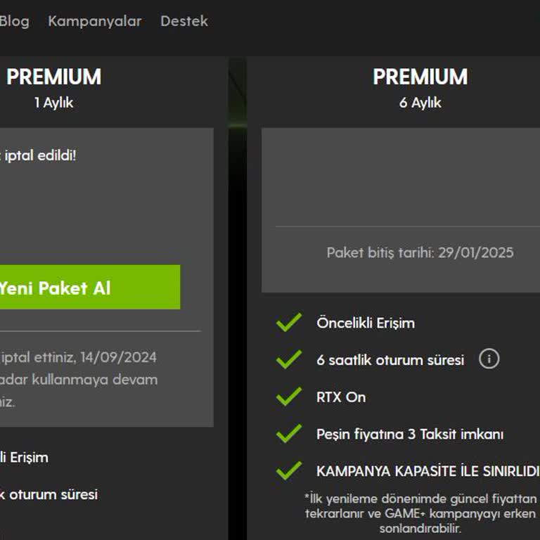 Gameplus.com.tr'de Üyelik Yenileme Sorunu
