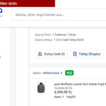 Pazarama & Athleticzone Uyguna Satıyoruz Algısı Ve Olmayan Ürün Satışı