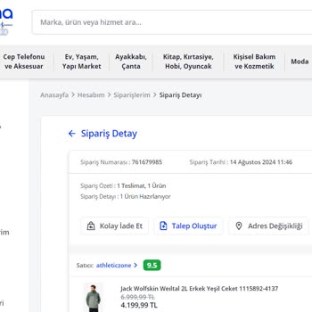 Pazarama & Athleticzone Uyguna Satıyoruz Algısı Ve Olmayan Ürün Satışı