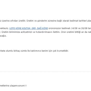 Vivense Ürünü Teslimat Zamanı İptal Etti