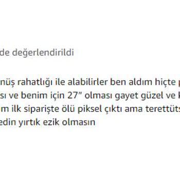 İncehesap'tan Aldığım MSI Monitörde Ölü Piksel Sorunu Ve Süreç Hak.