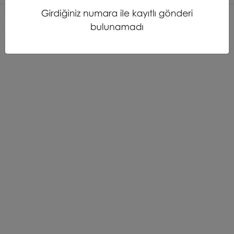 Kiko Milano Kargo Takibi Yapılamaması