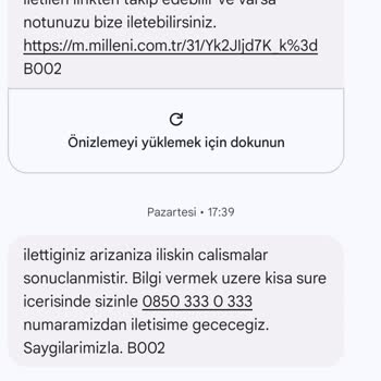 Millenicom İnternetin Sorumsuzluğu Ve Arızayı Çözmeyip Geçiştirmesi
