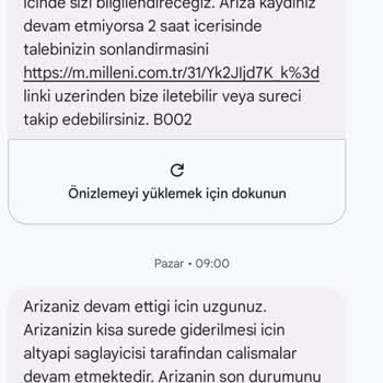 Millenicom İnternetin Sorumsuzluğu Ve Arızayı Çözmeyip Geçiştirmesi