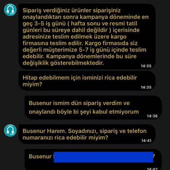 Watsons Habersiz Online İptal