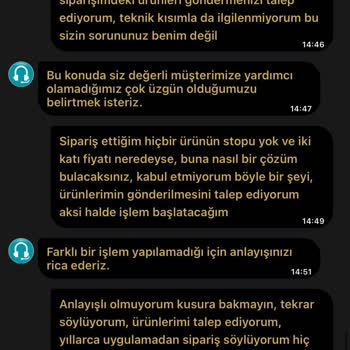 Watsons Habersiz Online İptal
