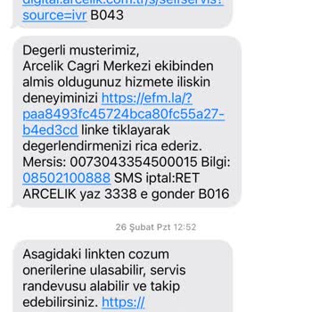 Arçelik Çamaşır Makinesi Sorunları ve Çözüm Eksikliği