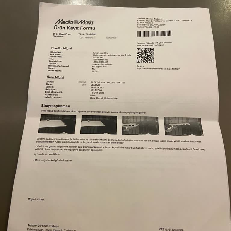 Media Markt'ta Kötü Müşteri Deneyimi Ve Hasarlı Ürün Sorunu