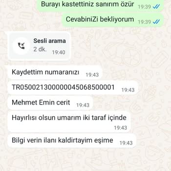 Sahibinden.com Üzerinden Yapılan Araç Satışında Yaşanan Sorun