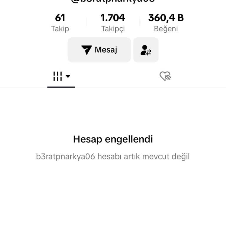 TikTok Haksız Yere Hesabım Kapandı