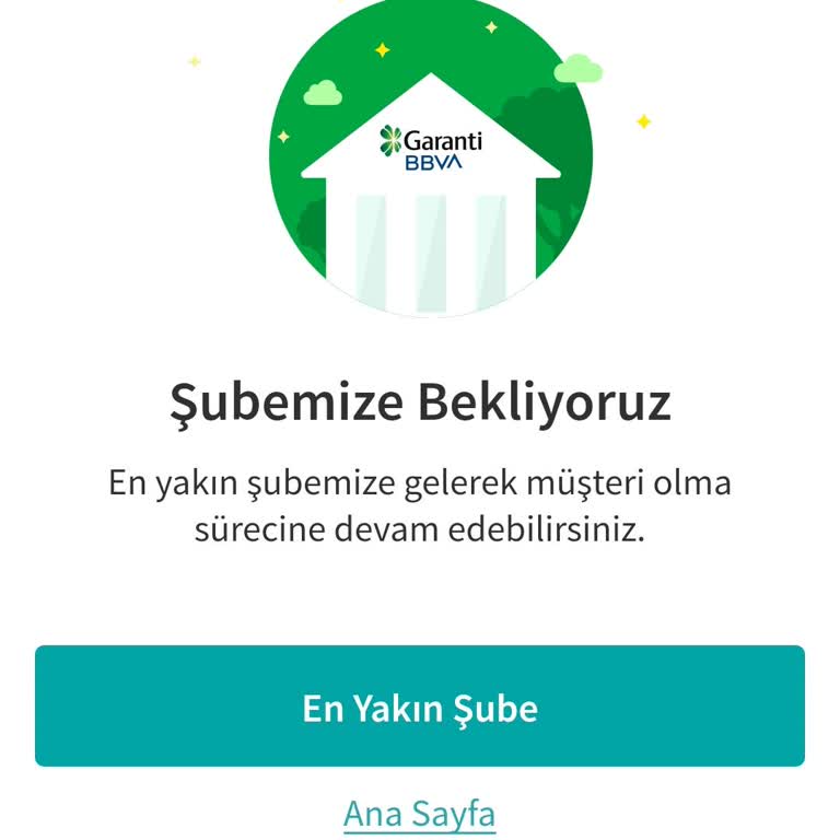 Garanti BBVA Müşteri Oldum Şifre Gelmiyor