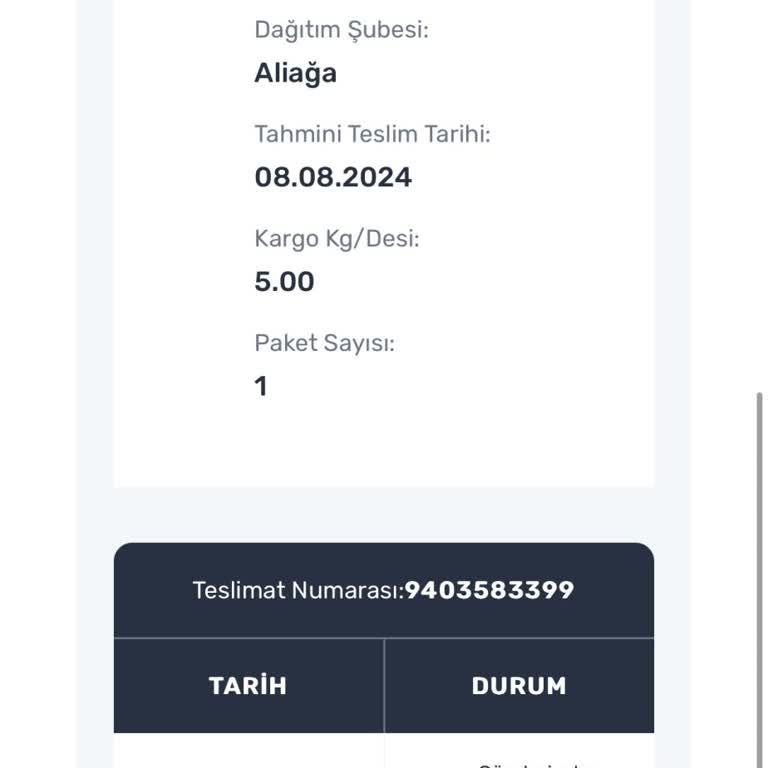 Sürat Kargo Kargolar Hiçbir Türlü Gelmiyor