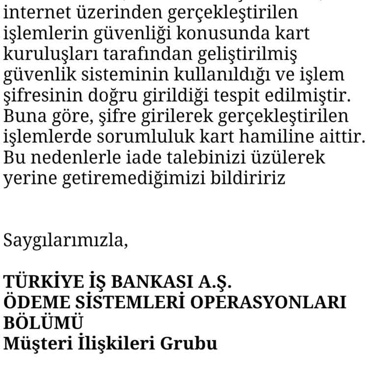 İş Bankası Maximum Kredi Kartı Trafik Cezası Mağduriyeti