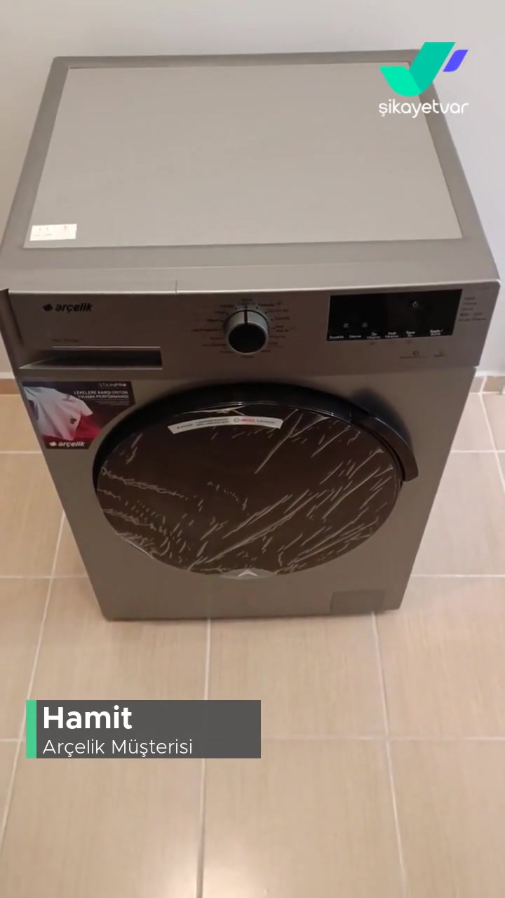 Arçelik Çamaşır Makinesinde Yanık Kokusu videonun kapak resmi