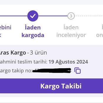 Aras Kargo Kargolarım Dağıtım Merkezinde Takılıp Kaldı