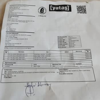 Yataş Yatak Baza Değişimi