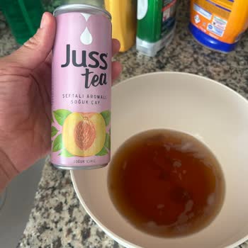 Juss Şeftalili Soğuk Çay