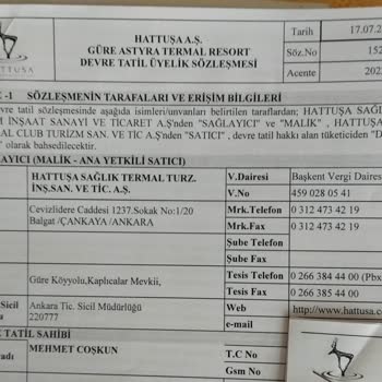 Hattuşa Termal Kaz Dağları