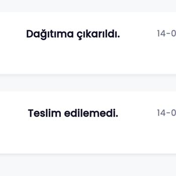 Yurtiçi Kargo İzmir Şubesi Kargo Sorunu