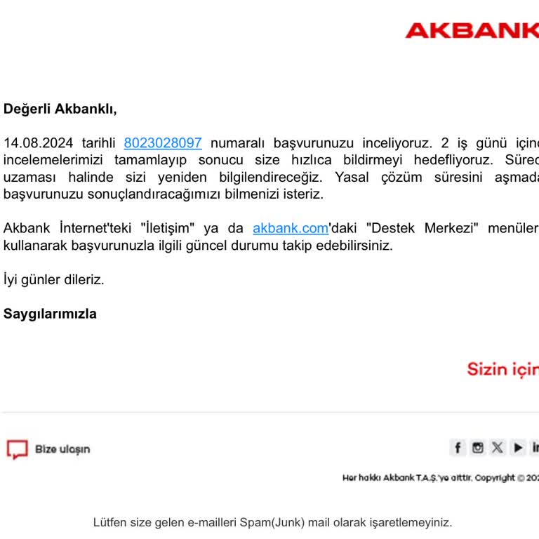 Akbank Mobilden Çekilen Krediye Şube Danışmanının Zorunlu BES Kesmesi